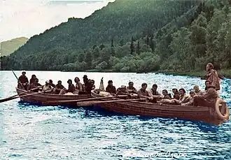 Морские ялы на 77 маршруте. 25 июля 1980 года. Каменный залив. Телецкое озеро.