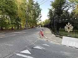 Спортивная улица у пересечения с 3-й Радиальной улицей