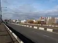 Московское шоссе (вид с Засвияжского моста).