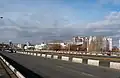 Московское шоссе (вид с Засвияжского моста).
