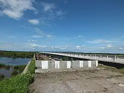 Река Малиновка у Дальнереченска, мост на автотрассе «Уссури» (А-370)
