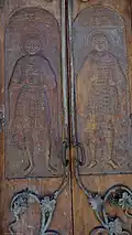 Дверь Моцаметского монастыря