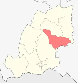 Мошковский сельсовет на карте