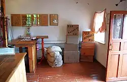 Интерьер воссозданной лавки М. А. Ромася