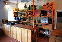 Интерьер воссозданной лавки М. А. Ромася