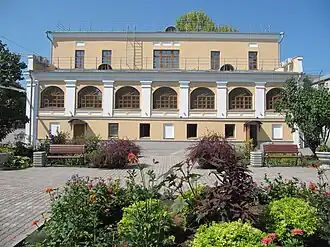 Здание музея
Объект культурного наследия народов РФ регионального значения. Рег. № 641610574920005 (ЕГРОКН). Объект № 6420005000 (БД Викигида)