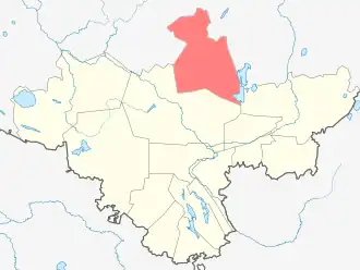 Мшинское сельское поселение на карте