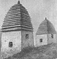 Надземные склепы у с. Фалхан, 1929—1930 гг.