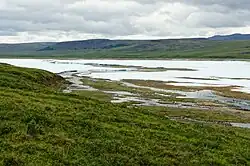 Наледь на реке Варэнокэваам