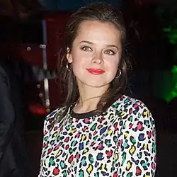 Наталия Медведева на показе коллекции дизайнера Ильи Шияна в 2013 году