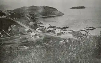 Вид на посёлок в 1931 году