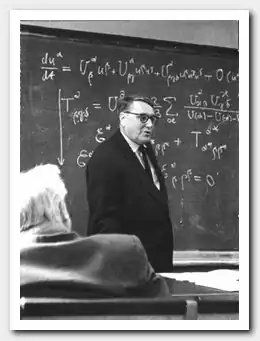 Виктор Владимирович Немыцкий на защите А. М. Молчанова