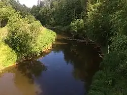 Вид по течению (в сторону Сундозера)