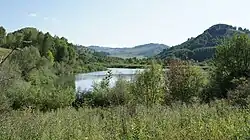 Низовья реки Язевки. Пруд. Окрестности Солонешного