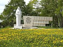 Могилы партизан, погибших при атаке японцев