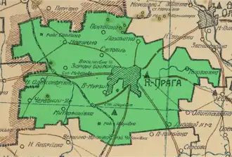 Новопражский район в границах 1935 года