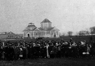 Здание церкви в 1935 году