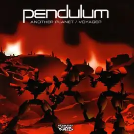 Обложка сингла Pendulum «Another Planet / Voyager» (2004)