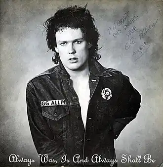 Обложка альбома Джи-Джи Аллина и The Jabbers «Always Was, Is, and Always Shall Be» (1980)