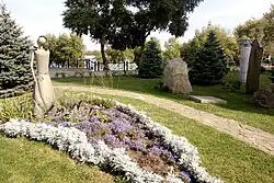 Скульптура в "Саду камней"