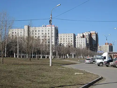 Общежития (пр. М. Горького, дома № 7, 9, 11)