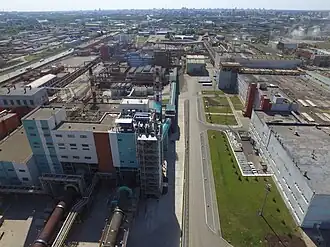 Общий вид завода