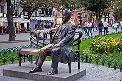 Памятник Леониду Утёсову