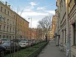 Вид в сторону улицы Восстания