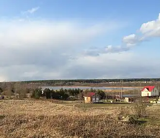 Вид из пос. Веснина.