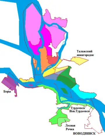 Архангельск Город Архангельск на карте