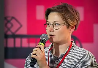 Оксана Васякина на ММКЯ-2019