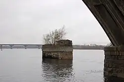 Опора бывшего моста