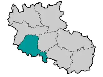 Опочецкий уезд (Опочецкій уѣздъ) на карте