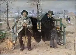 «Оптимист и пессимист», 1893 г. Национальный художественный музей Республики Беларусь