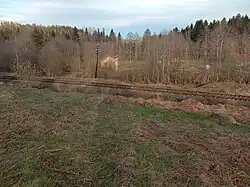 Панорама остановочного пункта.