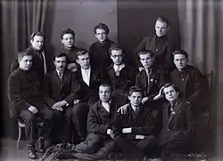 Фотография комсомольских писателей