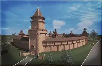 Графическая реконструкция И. Захарова (2010)