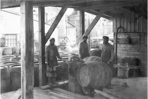 Осмолка пивных бочек