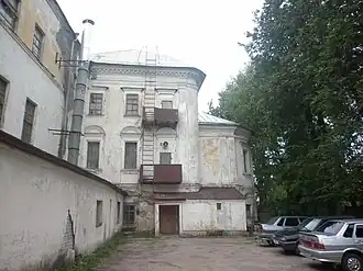 Сохранившаяся часть Власьевской церкви