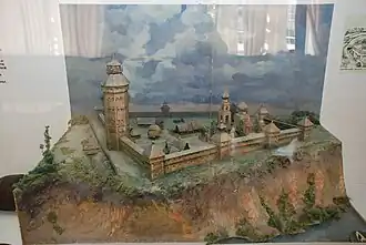 Макет в Острогожском краеведческом музее