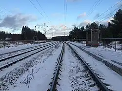 Вид в сторону ст. Онежский.