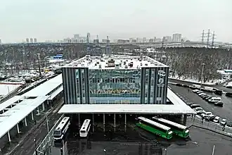 Здание автовокзала 29 декабря 2018 года