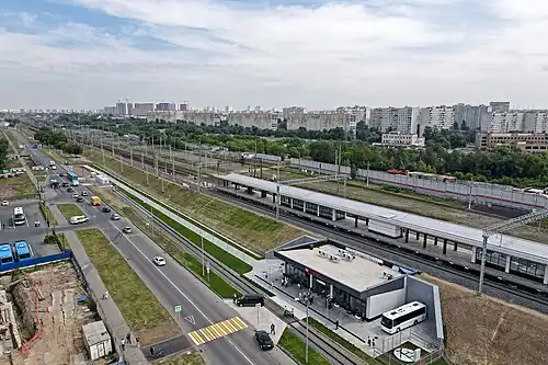 Аэрофотография станции