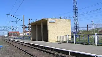 Платформа чётного направления