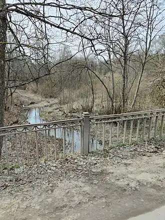 Водопроводый мост, вид с дороги