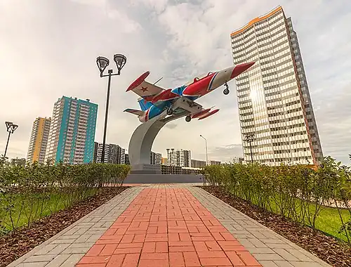 Памятник авиаторам Балтики. 2020 год