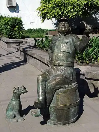 Памятник солдату Швейку в Самаре