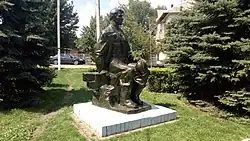 Памятник шахтёру