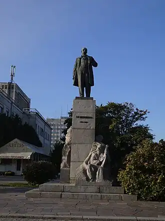 Памятник Шевченко в Черкассах