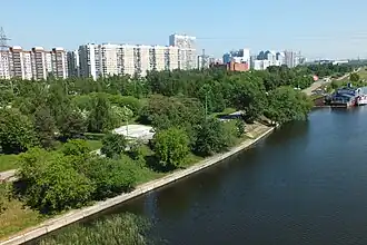 Парк 850-летия Москвы, восточная часть парка